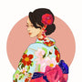 Small thumbnail image of Dorothy Jane depicting an animated Meraki Japanese female character from Facebook for Onyx Epoxy Resin Product Review